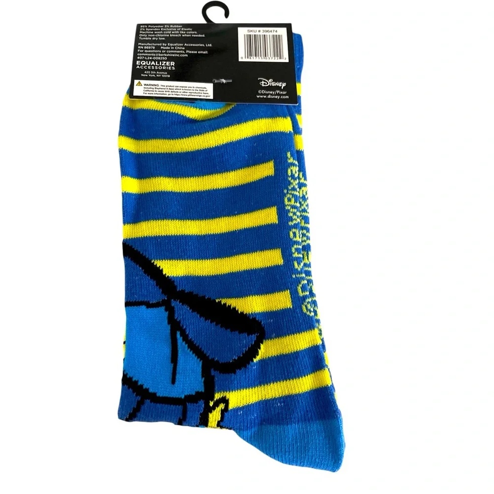 DISNEY PIXAR TOY STORY ALIEN STRIPED CREW SOCKS
